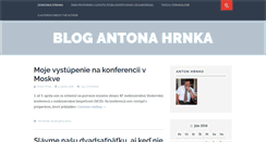 Desktop Screenshot of hrnko.sk